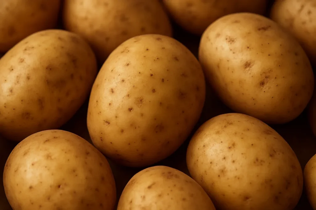 patate, dettaglio ravvicinato